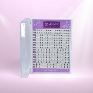 Cils 3X-STEP LASHES🌟PREMIUM🌟- D-0.15-16L-IMPAIR