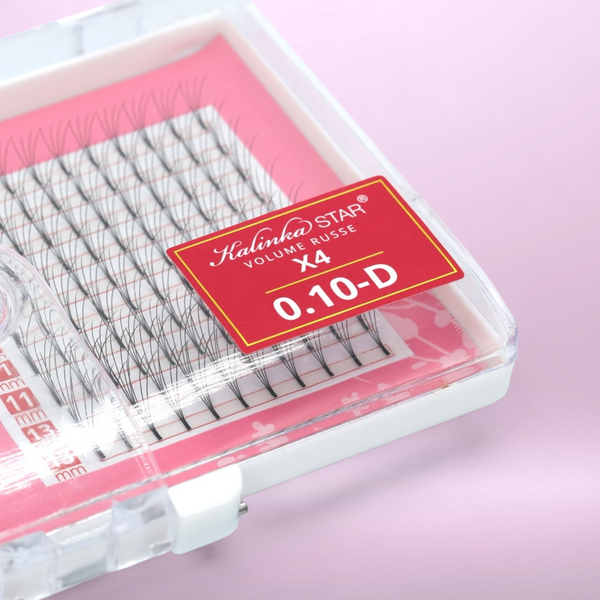 Cils 4X🌟PREMIUM🌟 - D-0.10-16L-IMPAIR